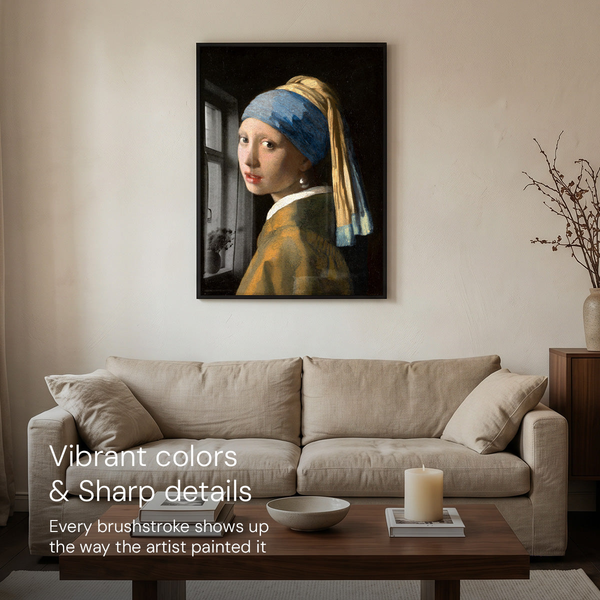 Girl with a Pearl Earring - Art Print