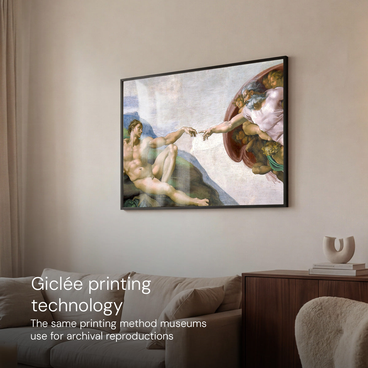 The Creation of Adam - Art Print