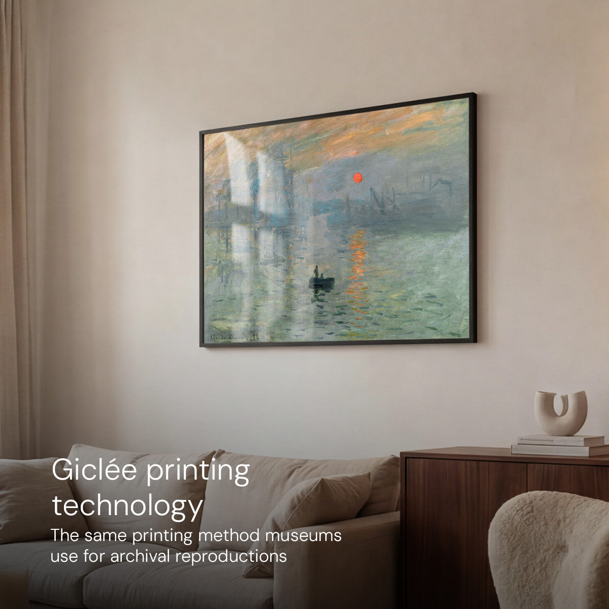 Impression, Sunrise - Art Print