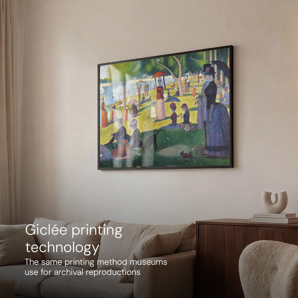 A Sunday on La Grande Jatte - Art Print