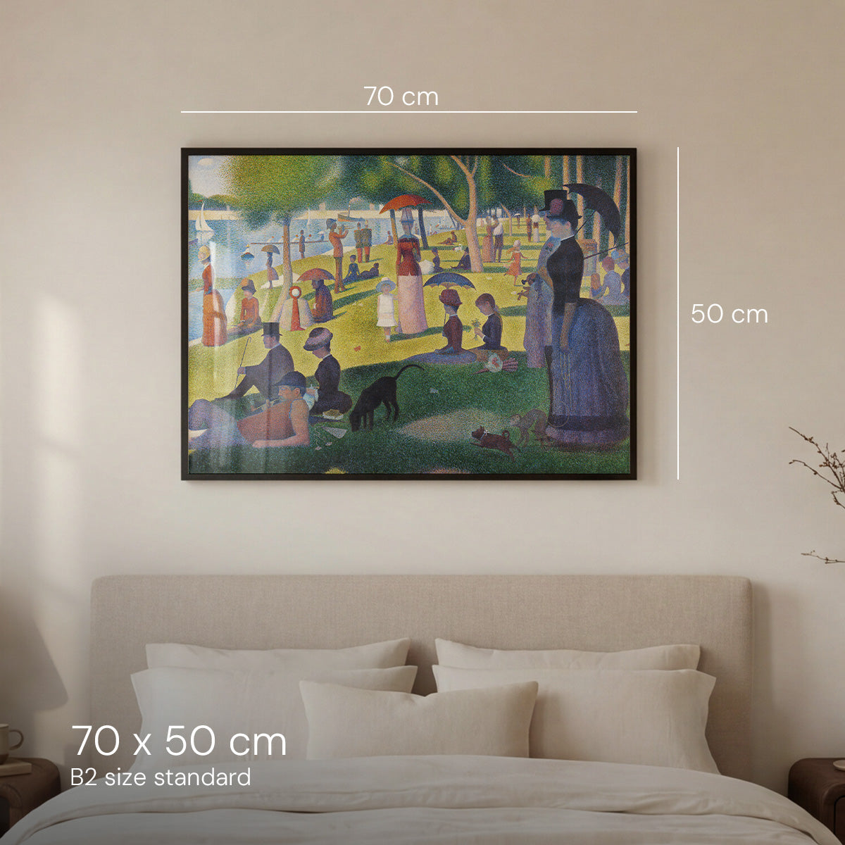 A Sunday on La Grande Jatte - Art Print