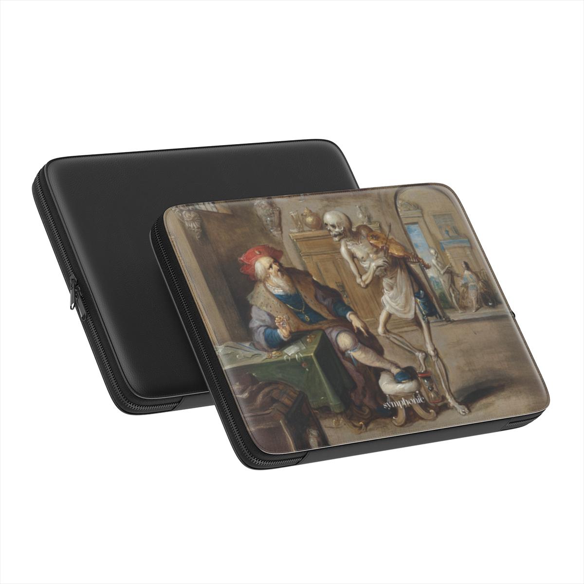 Death and the Miser - Laptop Sleeve