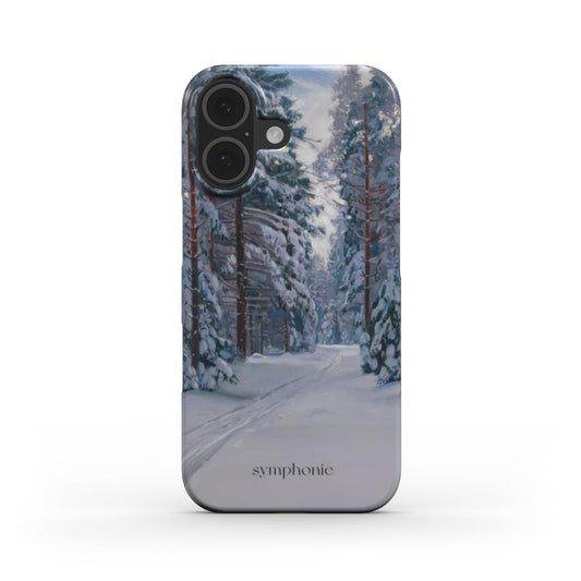 Verschneiter Waldweg - Snap