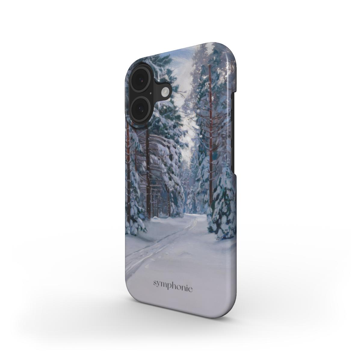 Verschneiter Waldweg - Snap