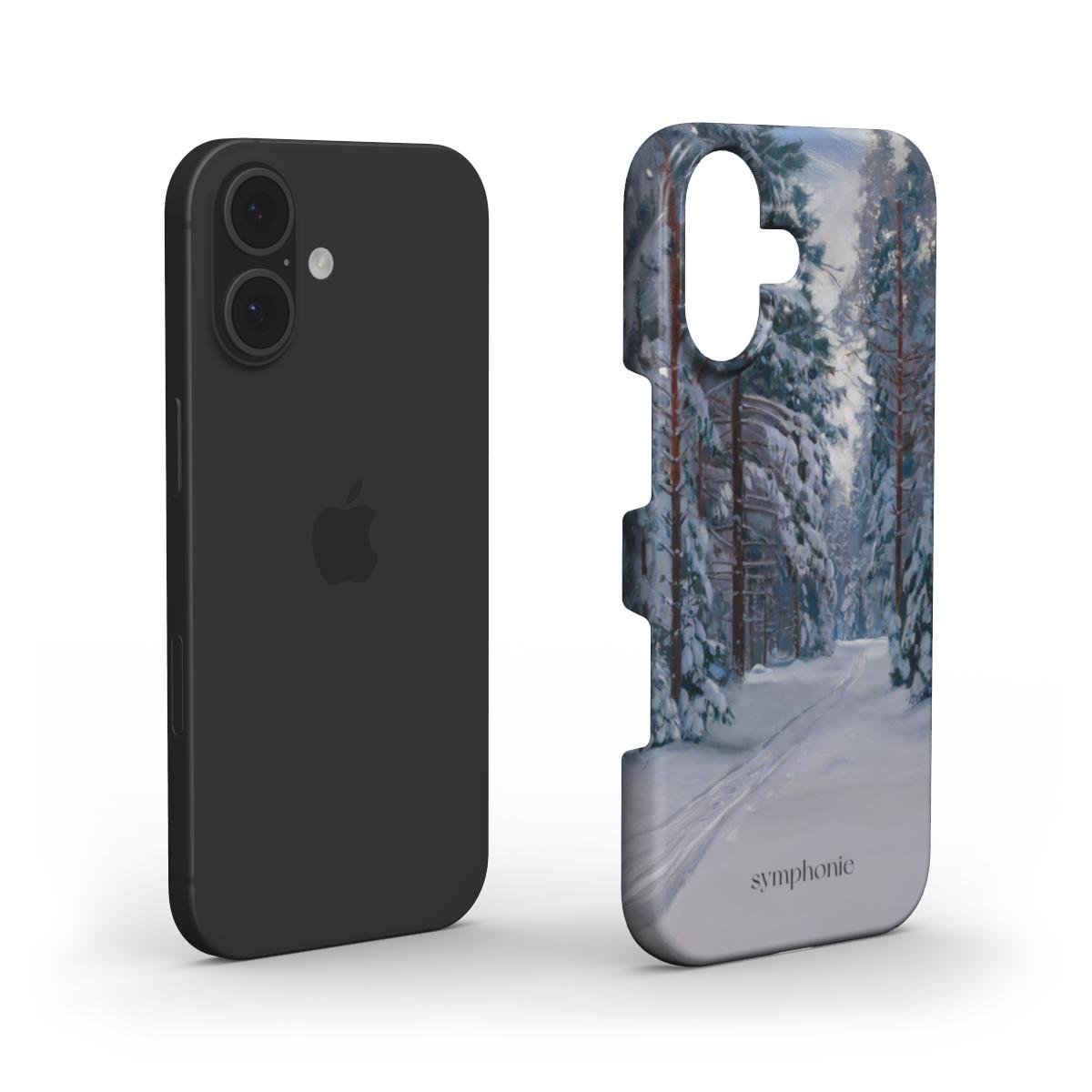 Verschneiter Waldweg - Snap