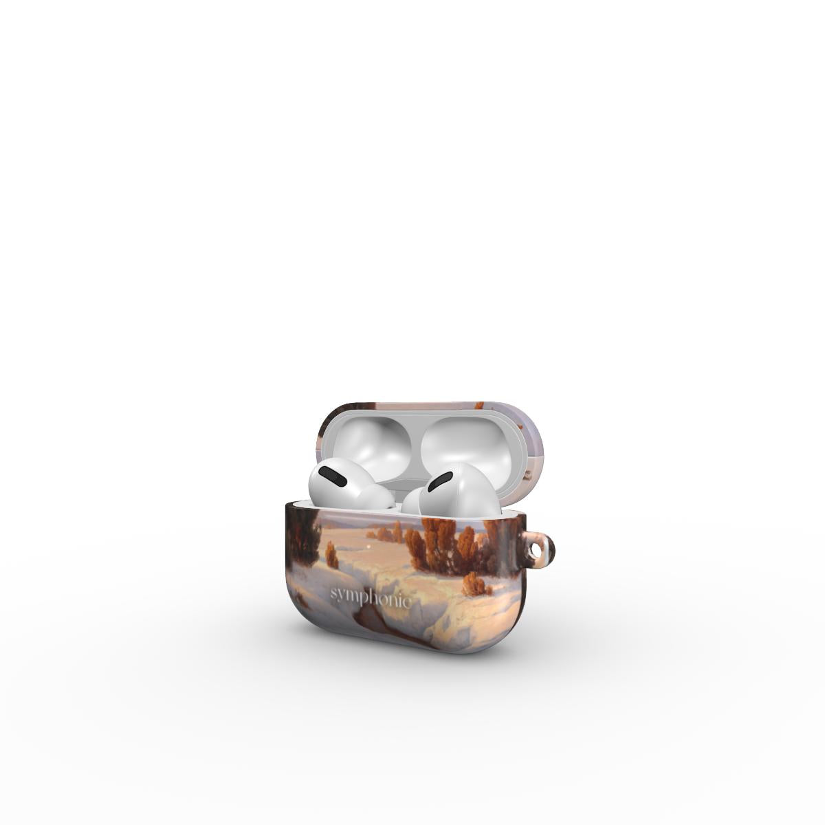 Winter Landscape in the Sun - AirPods case