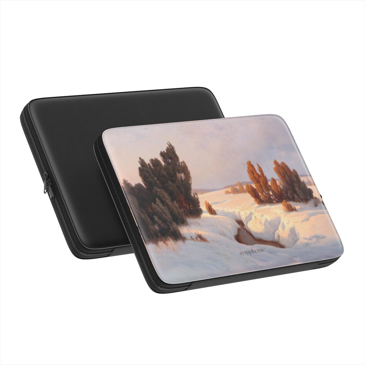 Winter Landscape in the Sun - Laptop Sleeve