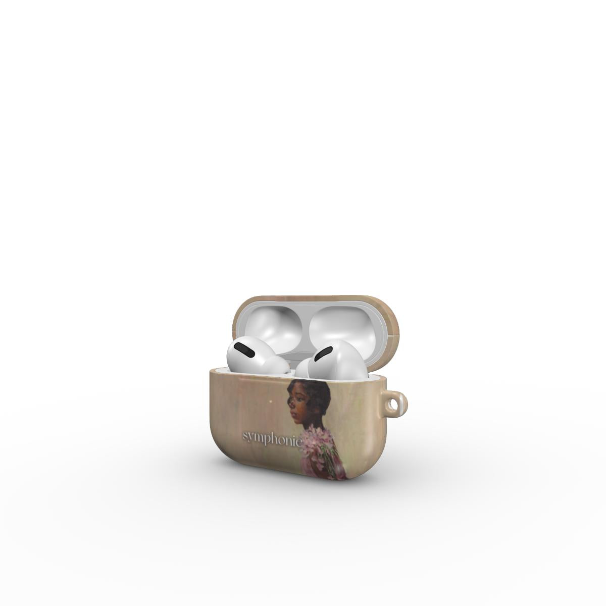Girl in a Pink Dress - AirPods Case