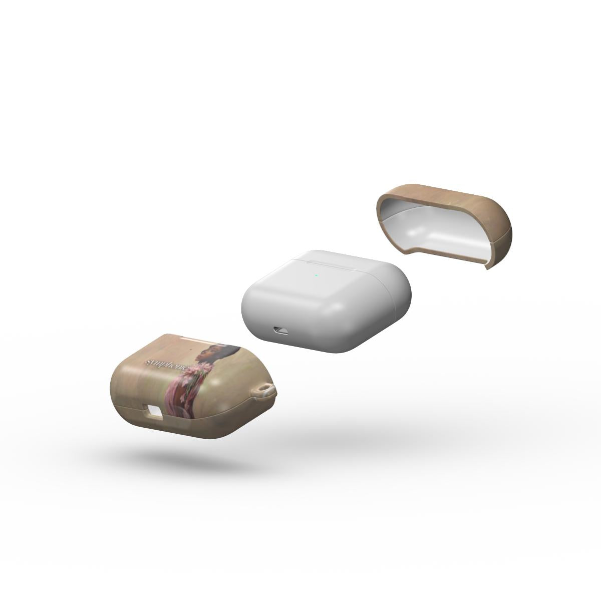 Girl in a Pink Dress - AirPods Case