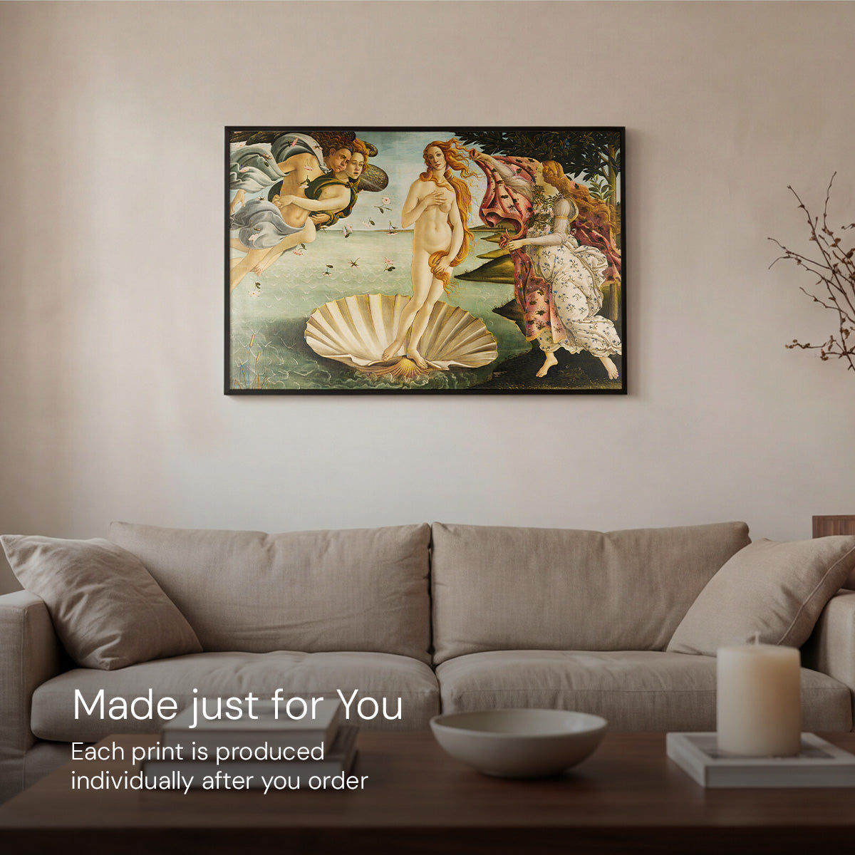 The Birth of Venus - Art Print