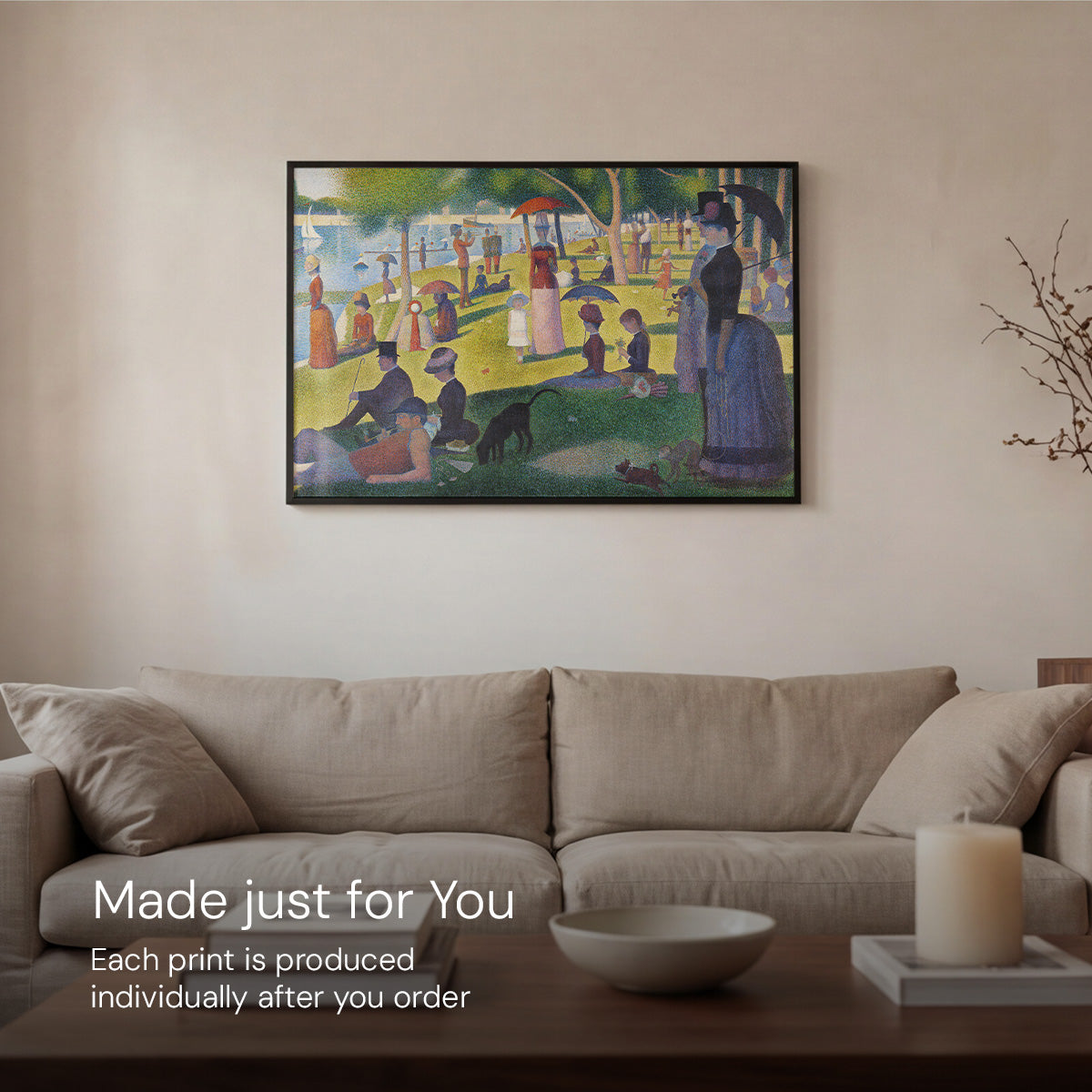 A Sunday on La Grande Jatte - Art Print