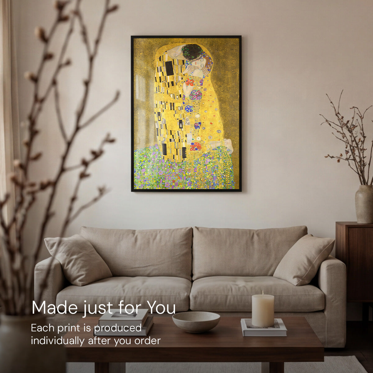The Kiss - Art Print