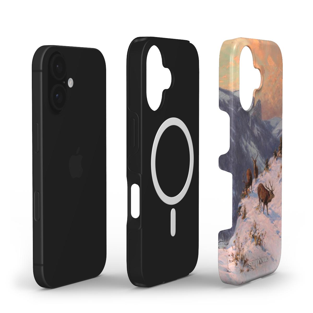 A Red Deer in Winter - Tough MagSafe