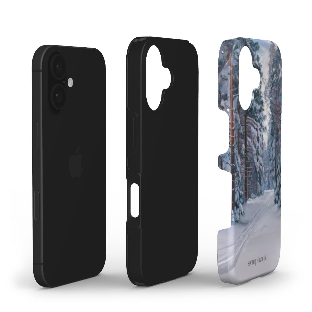 Verschneiter Waldweg - Tough