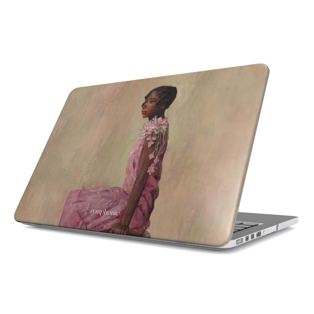 Girl in a Pink Dress - MacBook Case
